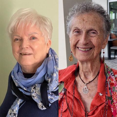 a headshot of Maureen Foley and Sheila Klein