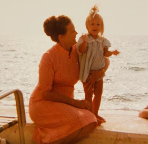 Dr. Brittany Butts and her grandmother.