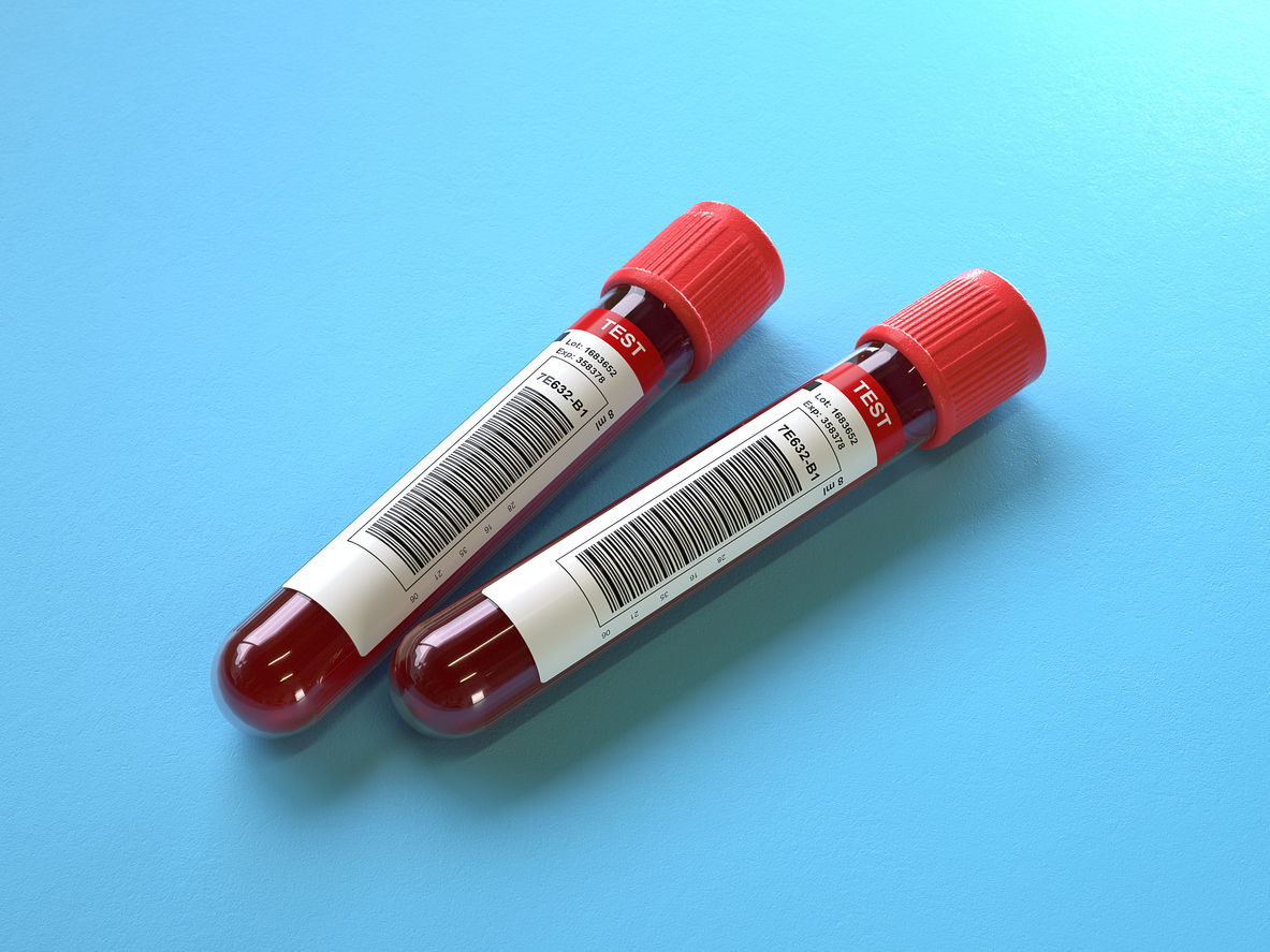 Generic blood collection test tubes