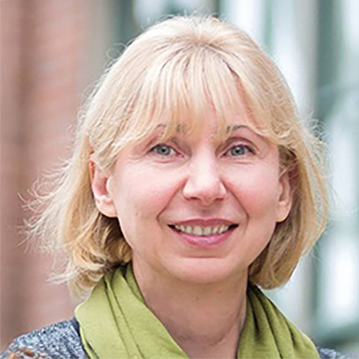 a headshot of Oksana Berezovska PhD