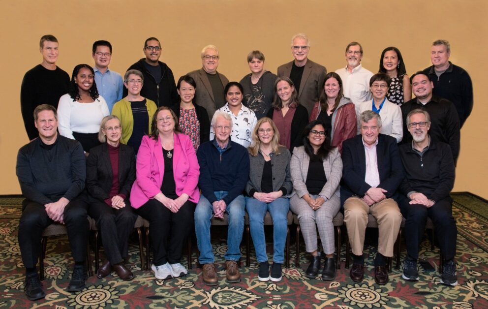 Group photo of National Glaucoma Research committee members.