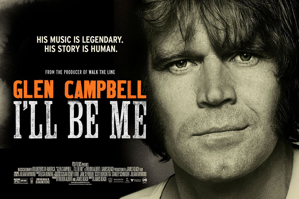 Movie poster for Glen Campbell "I'll Be Me"