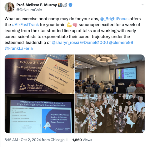 A tweet from Dr. Melissa E. Murray